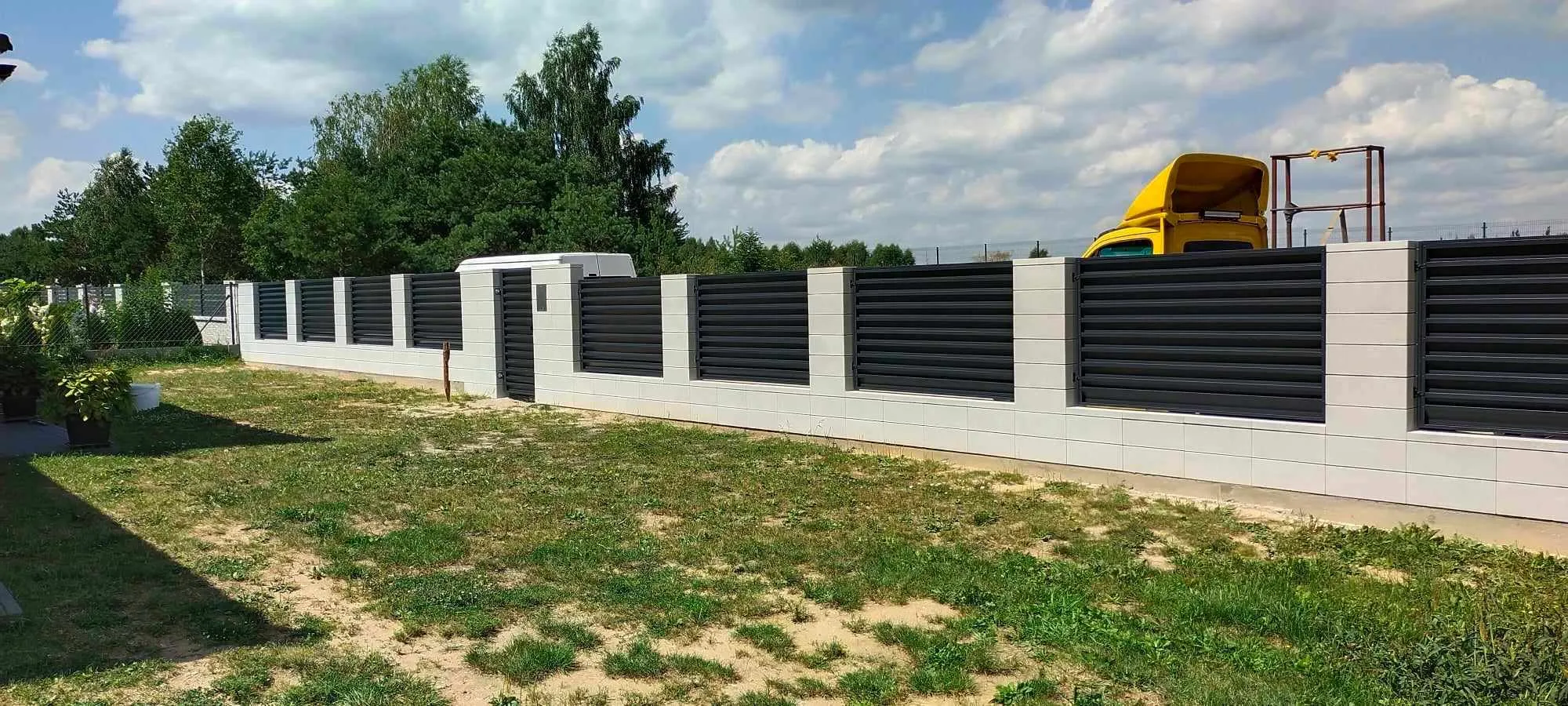 ogrodzenia z bloczków