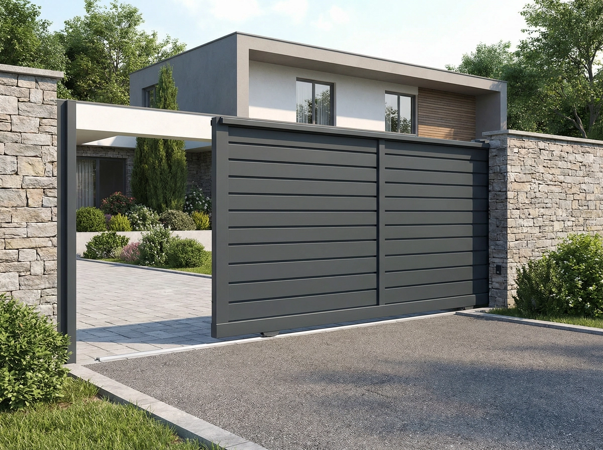 montaż bramy przesuwnej