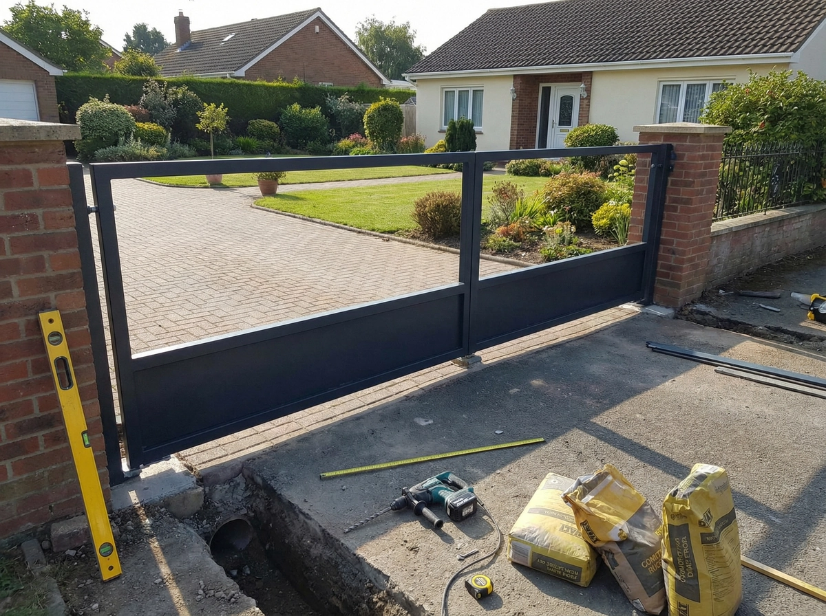 montaż bram wjazdowych