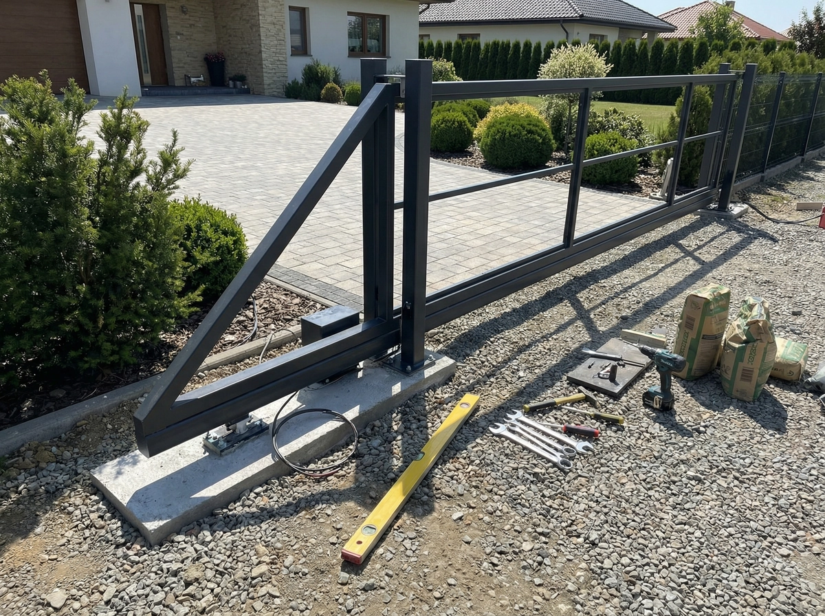 montaż bram wjazdowych