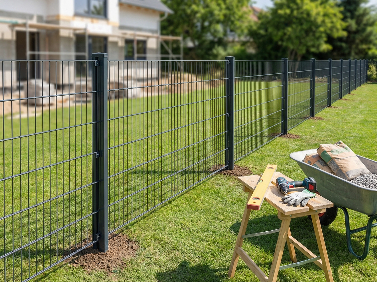 montaż ogrodzeń panelowych